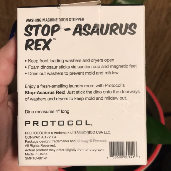 STOP ASAURUS REX WASHING MACHINE DOOR STOPPER 4” - Picture 7 of 7